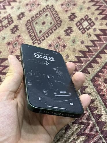 apple m1: IPhone 13, 128 GB, Yaşıl, Zəmanət, Barmaq izi, Face ID — 4