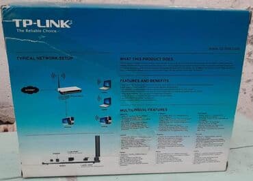modem adsl wifi: WI-FI Modem "TP Link TD8101G" satılır. İşlənib vəziyyəti yaxşıdır. 1 — 4