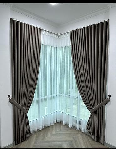 9 maya aid sekiller: Yeni, Pərdə, rəng - Bej, Ödənişli çatdırılma — 1