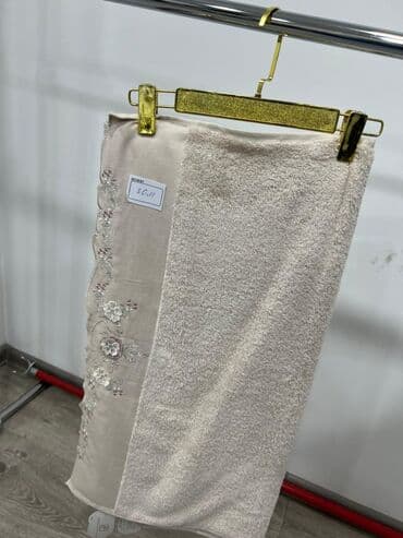 Mətbəx üçün rəng - Boz Pambıq Dəsmal — 23