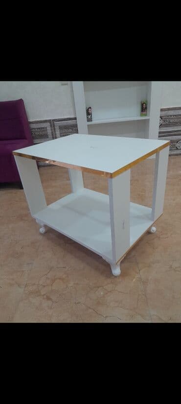 Yeni, Açılmayan, Laminat, Kvadrat masa