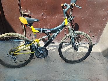 mini velosiped: İki ədəd velosiped 1) Rambo brendi, dağ/şosse tipi: - Rəng: sarı-qara — 1