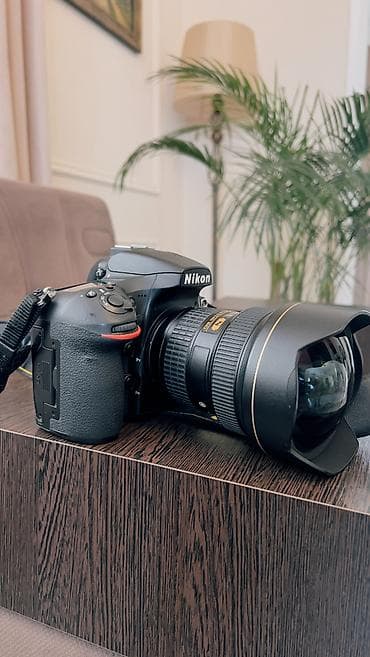 Elektronika: Nikon D810 tam kadr DSLR fotoaparat + AF-S NIKKOR 14-24mm f/2.8G ED — 2