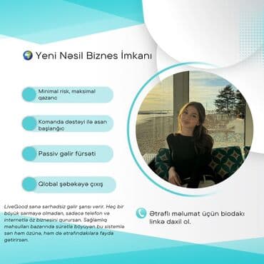 Lexus: Yeni Nəsil Biznes İmkanı – LiveGood - Minimal risk, maksimal qazanc - — 1