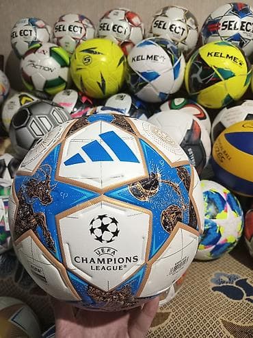 Мячи: UEFA Champions League temalı futbol topları Məhsul təsviri: - Rəsmi — 6