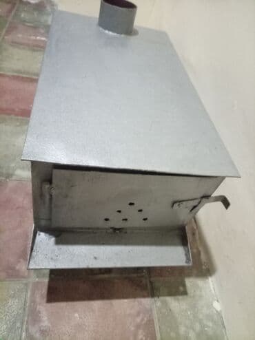 Насосы и гидрофоры: Metal soba (odun/kömürlə işləyən) - Material: qalın metal korpus — 2
