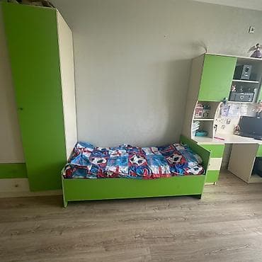uşağ manej: ‼️ Təcili Satılır ‼️ Gənc Yataq Dəsti Ölcü Şkaf 190 Carpayı ölcü — 4