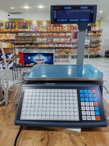 Market tərəzisi tam işlək vəziyətdədir. 3 aydır alınıb və istifadə