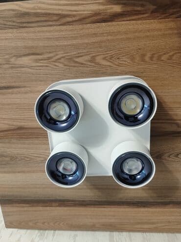 Led Çılçıraq, 4 və daha çox lampa, Metal