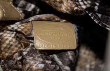 qaşlı canta: Gatsby de Longchamp Orange Made in France. Vintagedir. Əsl dəridən — 4