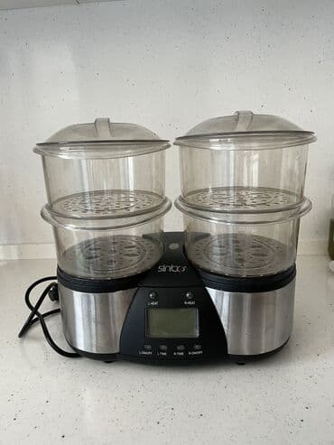 пароварка купить в баку: Buxarlı bişirici qabların sayı - 4 və daha çox, İşlənmiş, Pulsuz çatdırılma — 1