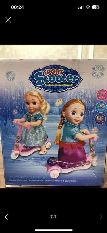 simba gəlincikləri: Sport Scooter gəlincik, uşaqlar üçün nəzərdə tutulmuş əyləncəli bir — 4