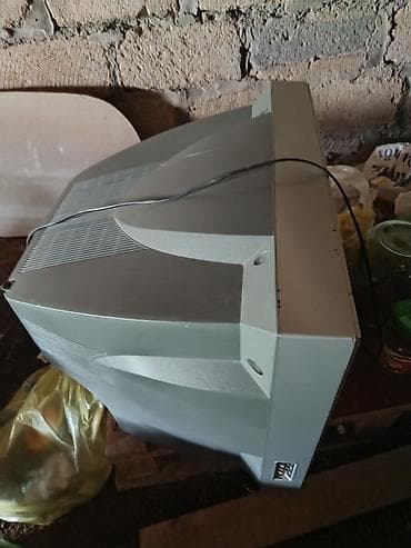 Elektronika: Kineskop televizor + TV stendi Məhsul təsviri: - Kineskop (CRT) tipli — 2