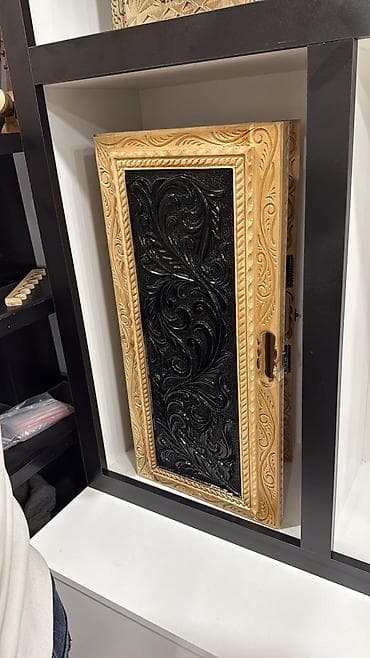 Спортивные игры: Əl işı ilə hazırlanmış taxta nərd taxtaları - Material: keyfiyyətli — 4