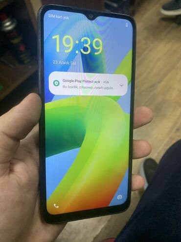 Foto və videokameralar: Redmi A1+, 32 GB, rəng - Qara, Barmaq izi — 2