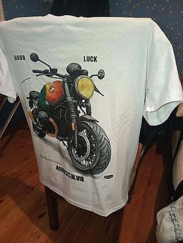 Futbolka, S, rəng - Ağ — 1