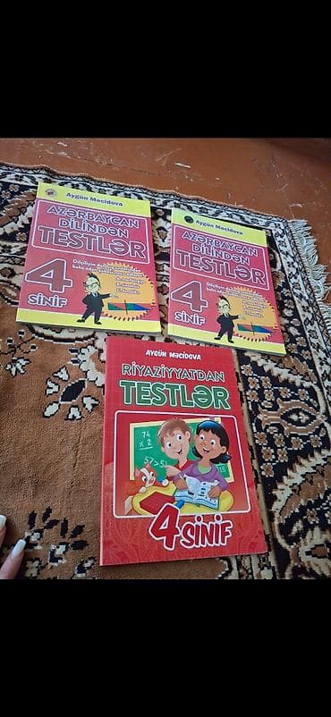 Testlər təzədi.hər biri 2 man