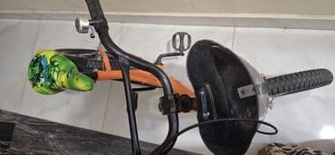 3 yaşdan yuxarı uşaqlar üçün velosipedlər: Bu, narıncı rəngli uşaq velosipedidir. Ön tərəfində əşyaları daşımaq — 4