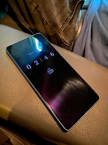 telfon honor: Poco F5, 256 GB, rəng - Mavi, Barmaq izi — 3