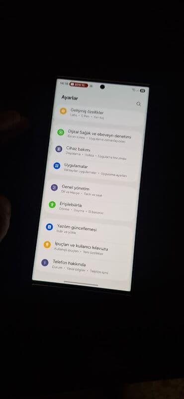 Samsung Galaxy S23 Ultra, 256 GB, rəng - Ağ, Simsiz şarj, Düyməli, Barmaq izi