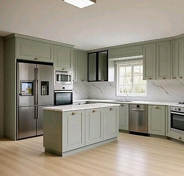 Sifarişlə mətbəx dəsti, Özü çəkən petlələr, Mat laminat, Kredit yoxdur, Pulsuz çatdırılma lalafo.az -da Sifarişlə mətbəx dəsti, Özü çəkən petlələr, Mat laminat, Kredit yoxdur, Pulsuz çatdırılma