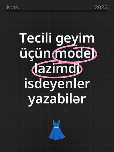 Model, Qadın