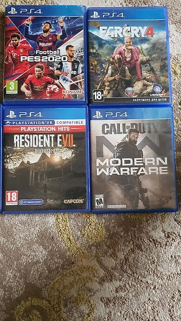 Digər oyun və konsollar: Call of duty modern warfare 2020= 40 Azn Call of duty modern — 1