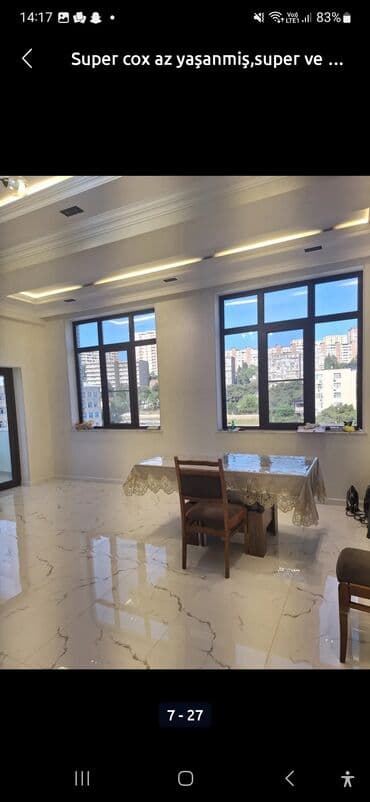 7 ci mikrorayon köhnə tikili: Əhmədli, 3 otaqlı, Yeni tikili, m. Həzi Aslanov, 143 kv. m — 9