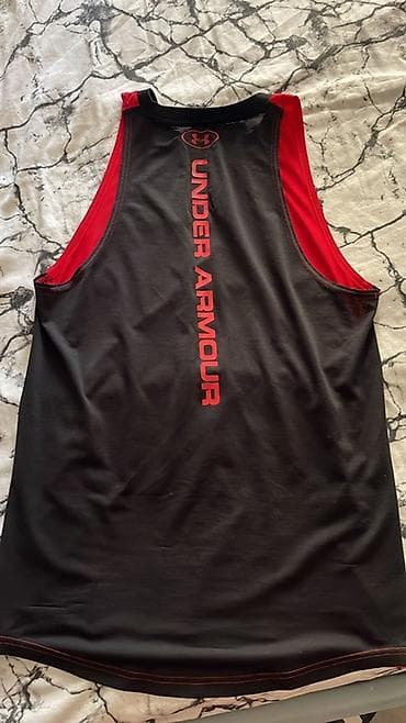 nike corab: Under Armour idman maykası - Növ: kişi üçün idman köynəyi (tank top) — 1