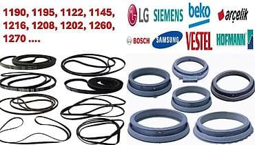 Paltaryuyan maşınlar üçün ehtiyat hissələri – kəmərlər və rezin