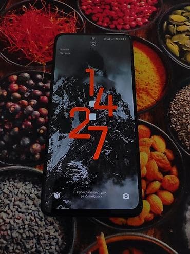 iphone usb: Redmi Note 11 Pro, 128 GB, rəng - Mavi, Barmaq izi — 4