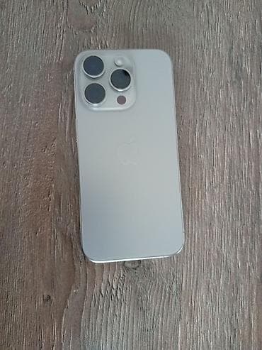 ayfon 6s plus: IPhone 15 Pro, Gümüşü, Face ID — 2