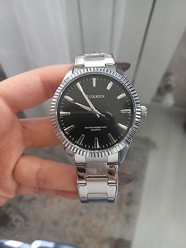 luminox saat: Yeni, Qol saatı, Curren, rəng - Gümüşü — 4