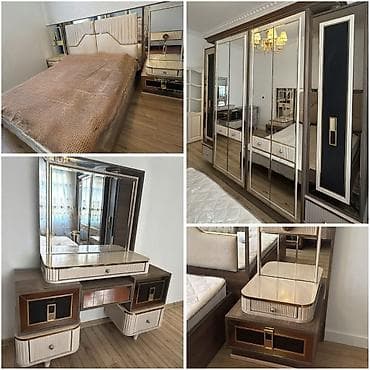 İkinəfərlik çarpayı, Dolab, Termo, 2 tumba, İşlənmiş