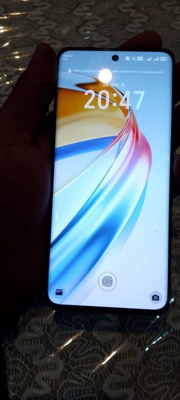 sentir: Honor X9b, 256 GB, rəng - Yaşıl, Barmaq izi — 4