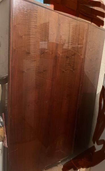 adəm ağacı: 3 qapılı, Siyirməli, Qəhvəyi, Taxta, Açılan, Düz dolab — 1