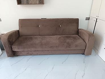 ofis divanları: Divan, İşlənmiş, Açılan, Vеlur parça — 1
