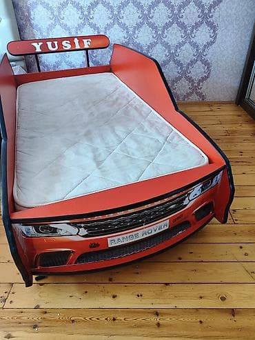 Uşaq çarpayısı – “Range Rover” dizaynlı - Model: avtomobil formalı — 2