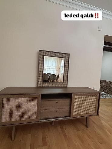 *Sada* Rattan komod 1eded qaldı pakofkadir qurulmayibmüştəri evindən