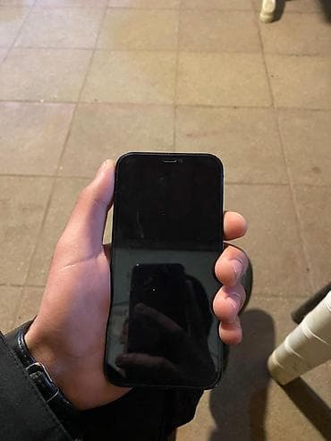 kalonkalar satilir: IPhone 12, 64 GB, Qara, Face ID — 6