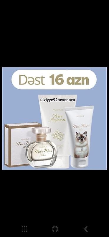 dt 8: Kosmetik dəst, Faberlic, 8 məhsul — 4