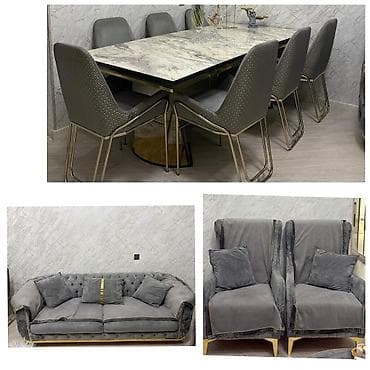 stul plasmas: Masa və oturacaqlar — 1