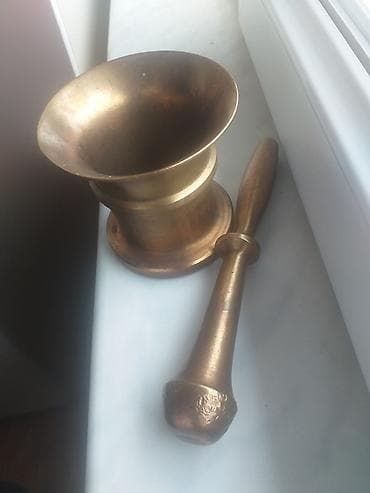 su kranti: Misin hovançı və döyəni – bürünc - Material: tam metal bürünc - — 1