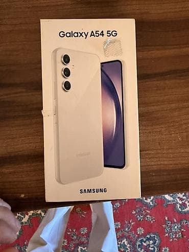 realme narzo n53: Samsung Galaxy A54 5G, 128 GB, rəng - Ağ, Barmaq izi, Simsiz şarj, İki sim kartlı — 1