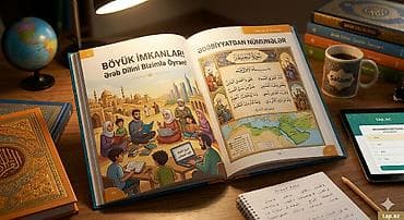 ərəb: Xarici dil kursu, Ərəb dili, Böyüklər üçün, Uşaqlar üçün, Diplom, sertifikat — 6