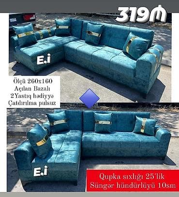 2 mertebeli krafat: Künc divan, Yeni, Açılan, Bazalı, Parça, Şəhərdaxili pulsuz çatdırılma — 1