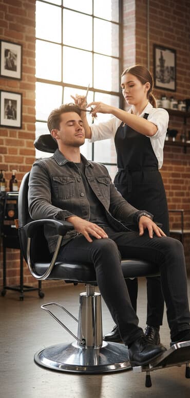 İşlənmiş, Saş kəsimi kreslosu