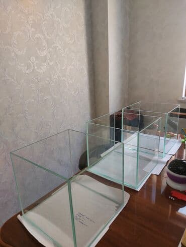 akvarium sifarisi: Ölçü 30×30×30. 6 lıq Radajlı şüşə 27 litir. Bunan əlavə — 3