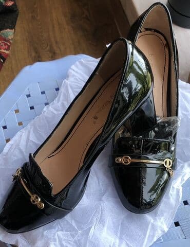 Ölçü: 36, rəng - Qara, İşlənmiş