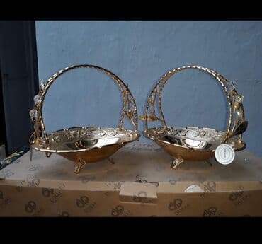 ən ucuz qablar instagram: Tort və şiriniyyat qabı, rəng - Göy, Farfor — 4